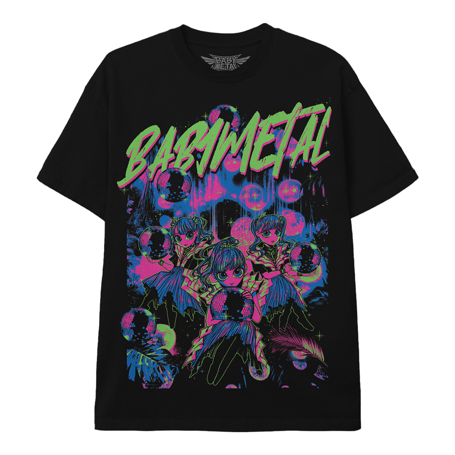 BABYMETAL - MIRROR BALL 2024 TOUR TEE - BABYMETAL AU