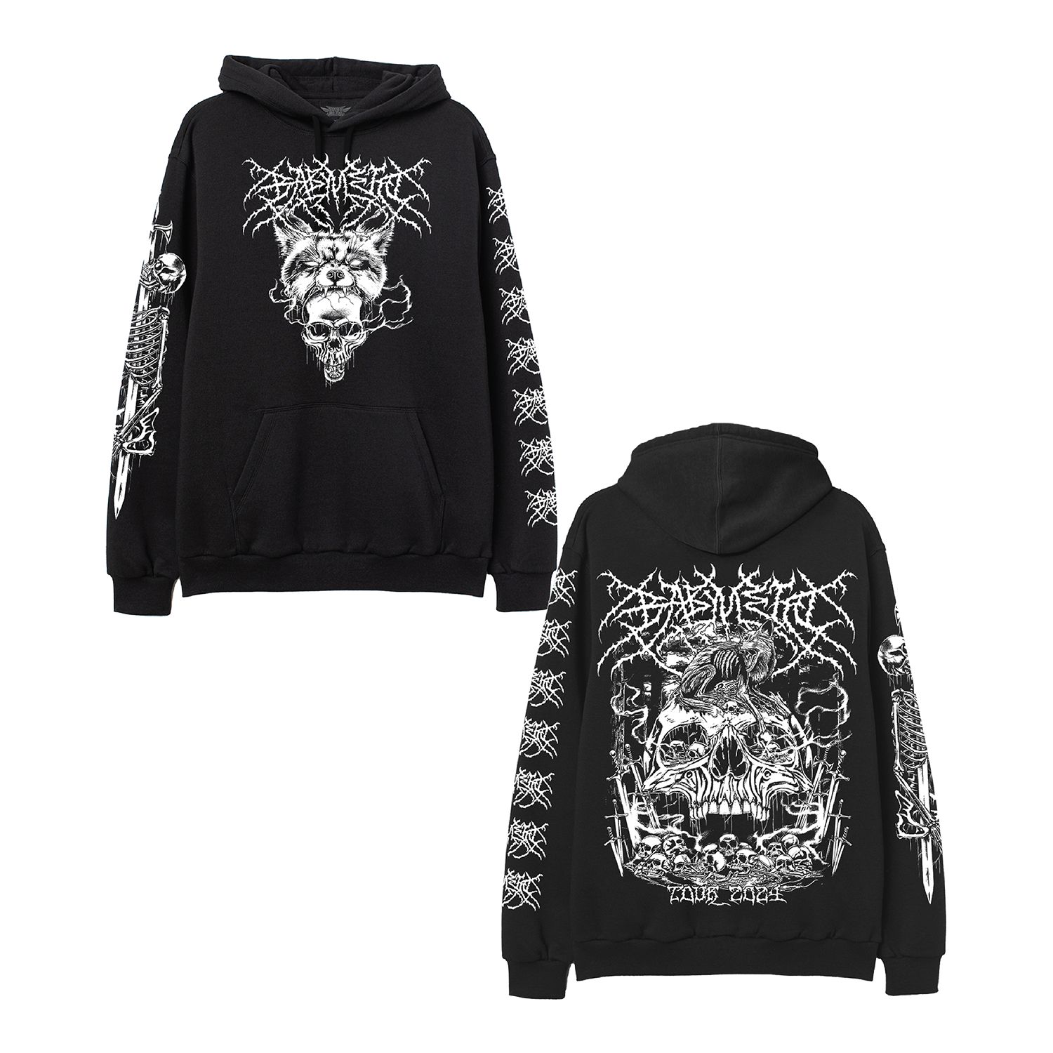 "DEATHHOWL" HOODIE