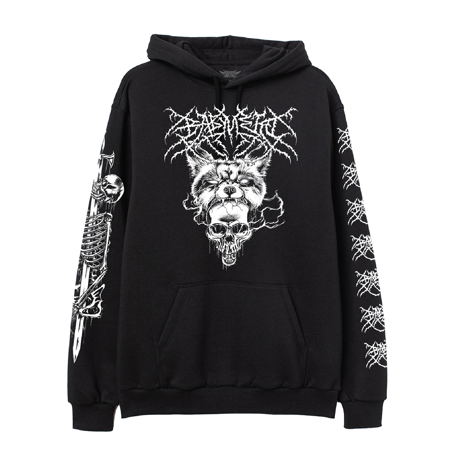 BABYMETAL - FOX DEN ZIP HOODIE - BABYMETAL AU BABYMETAL - FOX DEN ZIP HOODIE - BABYMETAL AU